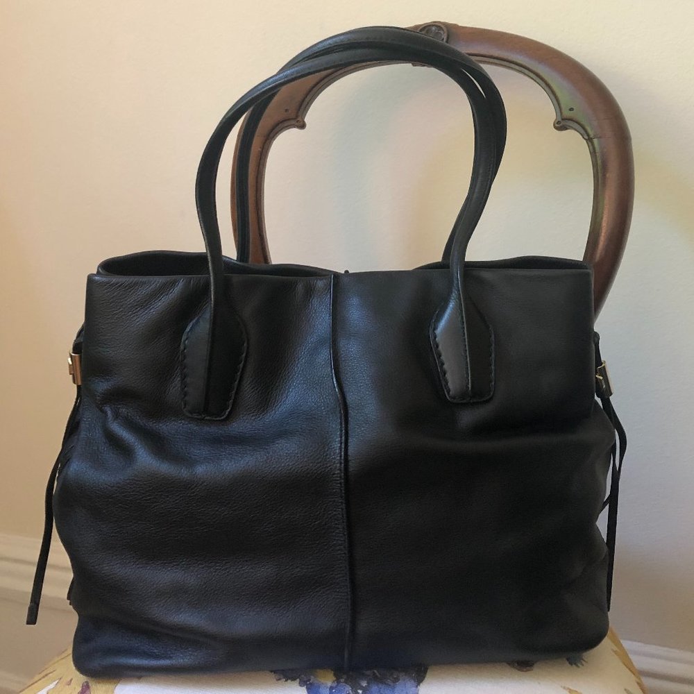 Tod's D-Purse, black Soft Napa Leather